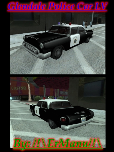 Glendale Police Car LV